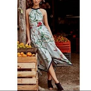 Anthropologie Eva Franco Cartographer map dress